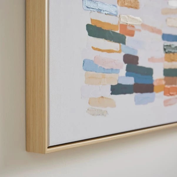 Elements Dashes Framed Canvas 4 Elements Dashes Framed Canvas - Image 2