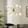 Elements Nova 8 Light Cluster Ceiling Light 2 Elements Nova 8 Light Cluster Ceiling Light -Elements Outlet 30901448