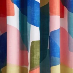 Elements Abstract Blocks Blackout Eyelet Curtains 18 Elements Abstract Blocks Blackout Eyelet Curtains -Elements Outlet 30903785 alt02