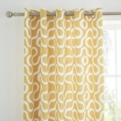 Elements Wiggins Wiggle Blackout Eyelet Curtains 22 Elements Wiggins Wiggle Blackout Eyelet Curtains -Elements Outlet 30903791
