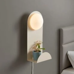 Elements Harton Shelved Wall Light 38 Elements Harton Shelved Wall Light -Elements Outlet 30921663 alt02