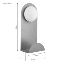 Elements Harton Shelved Wall Light 35 Elements Harton Shelved Wall Light -Elements Outlet 30921664 alt08
