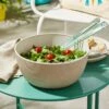 Elements Large Taupe Salad Bowl 1 Elements Large Taupe Salad Bowl -Elements Outlet 30927802
