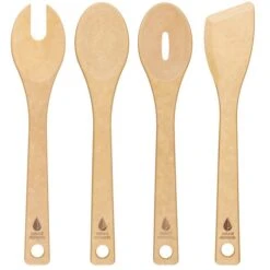 Natural Elements Reusable Wood Fibre Kitchen Utensil Set -Elements Outlet 30942739 alt03